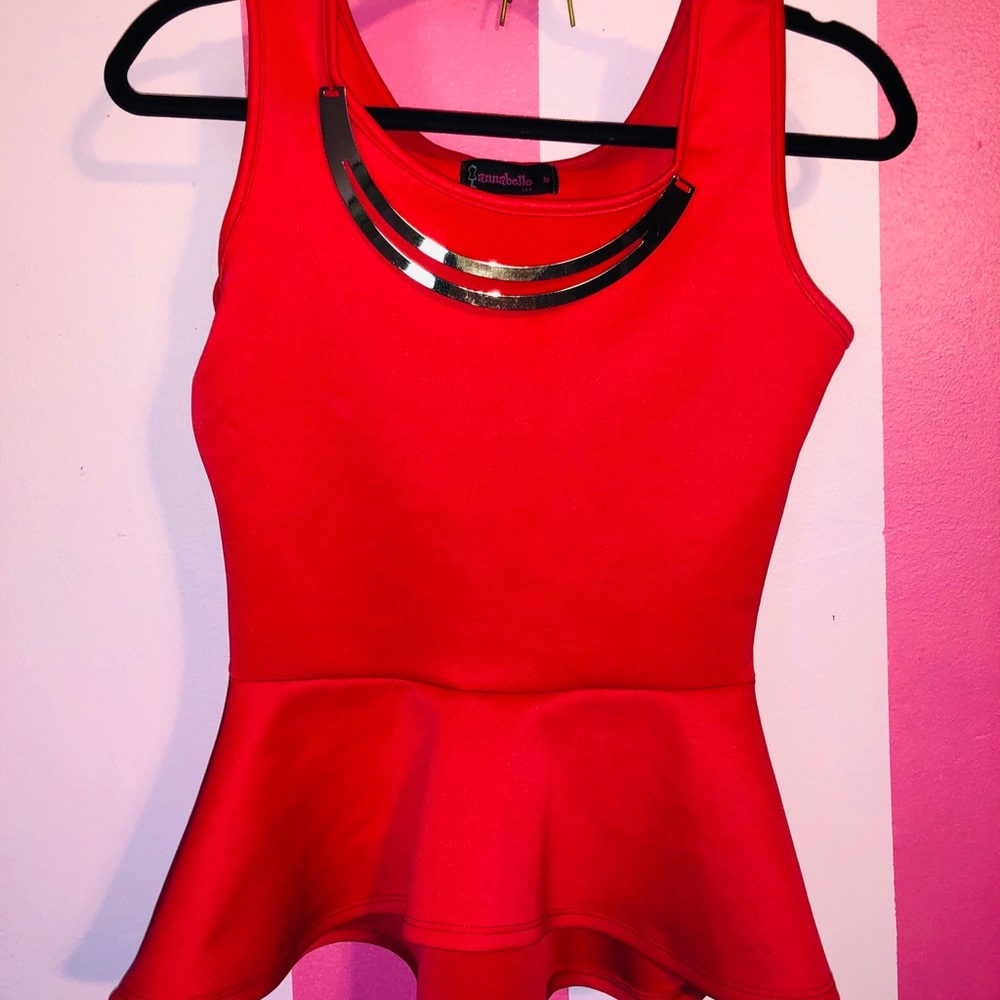 Coral business blouse!